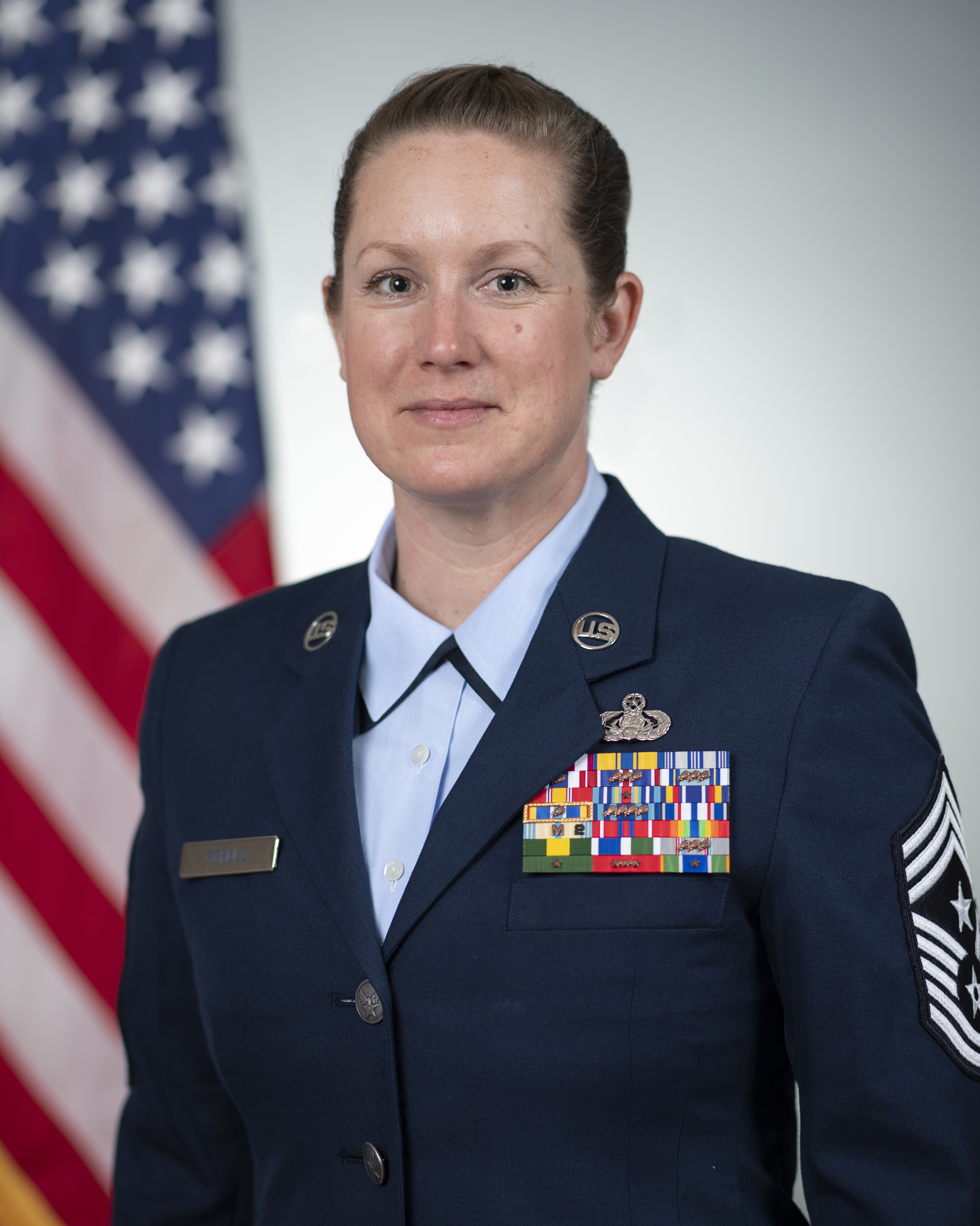 Official portrait of chief master sergeant Jeffrey Stebbins